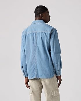 Amazon.co.jp: [リーバイス] AUBURN ワーカー デニムシャツ 長袖